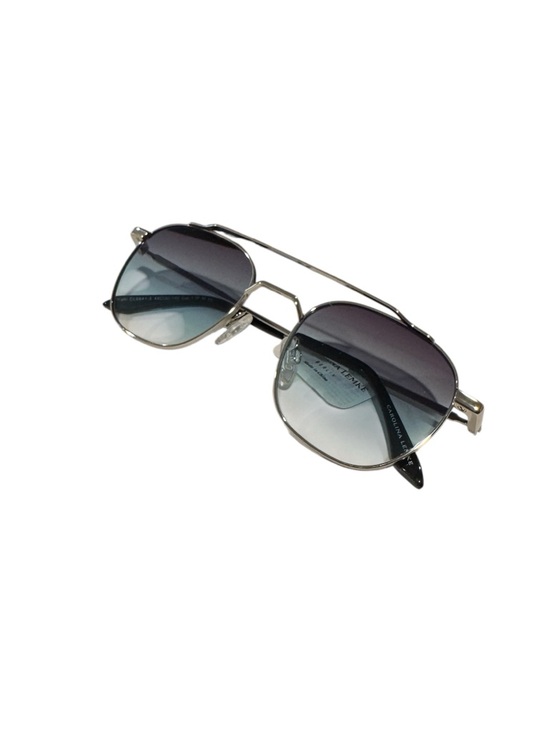 Carolina Lemke Berlin | Matti Sunglasses - Silver Tone W/Gradient Turquoise Lens main image 8
